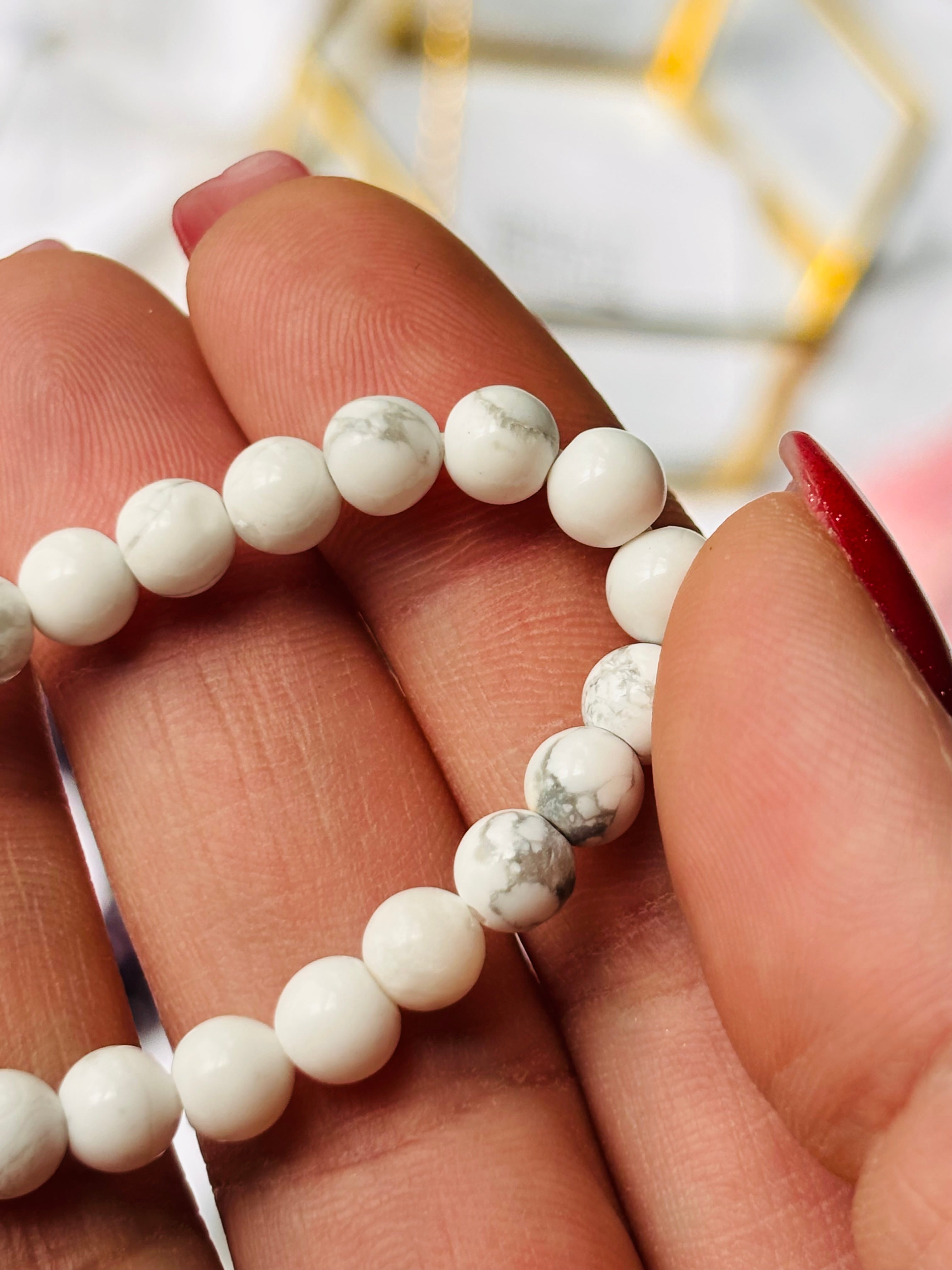 Bracciale in Howlite