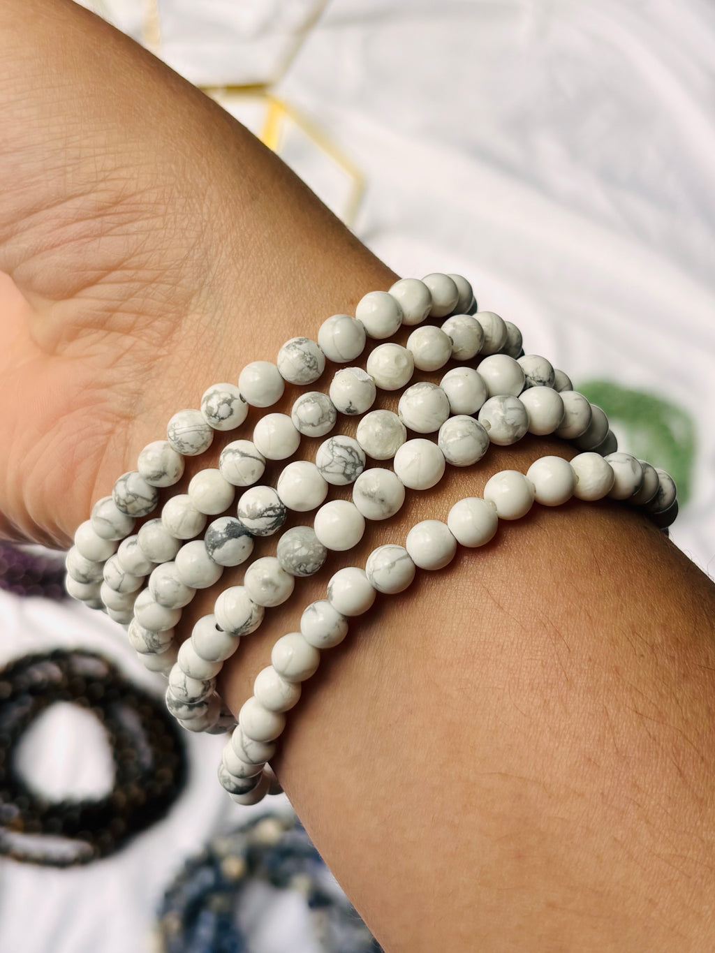 Bracciale in Howlite