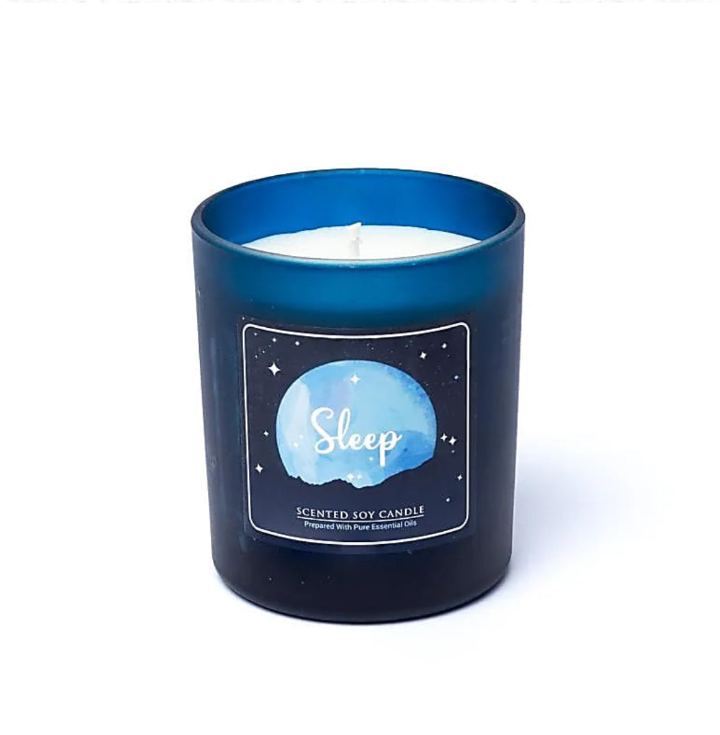 Candela in vetro - Sleep
