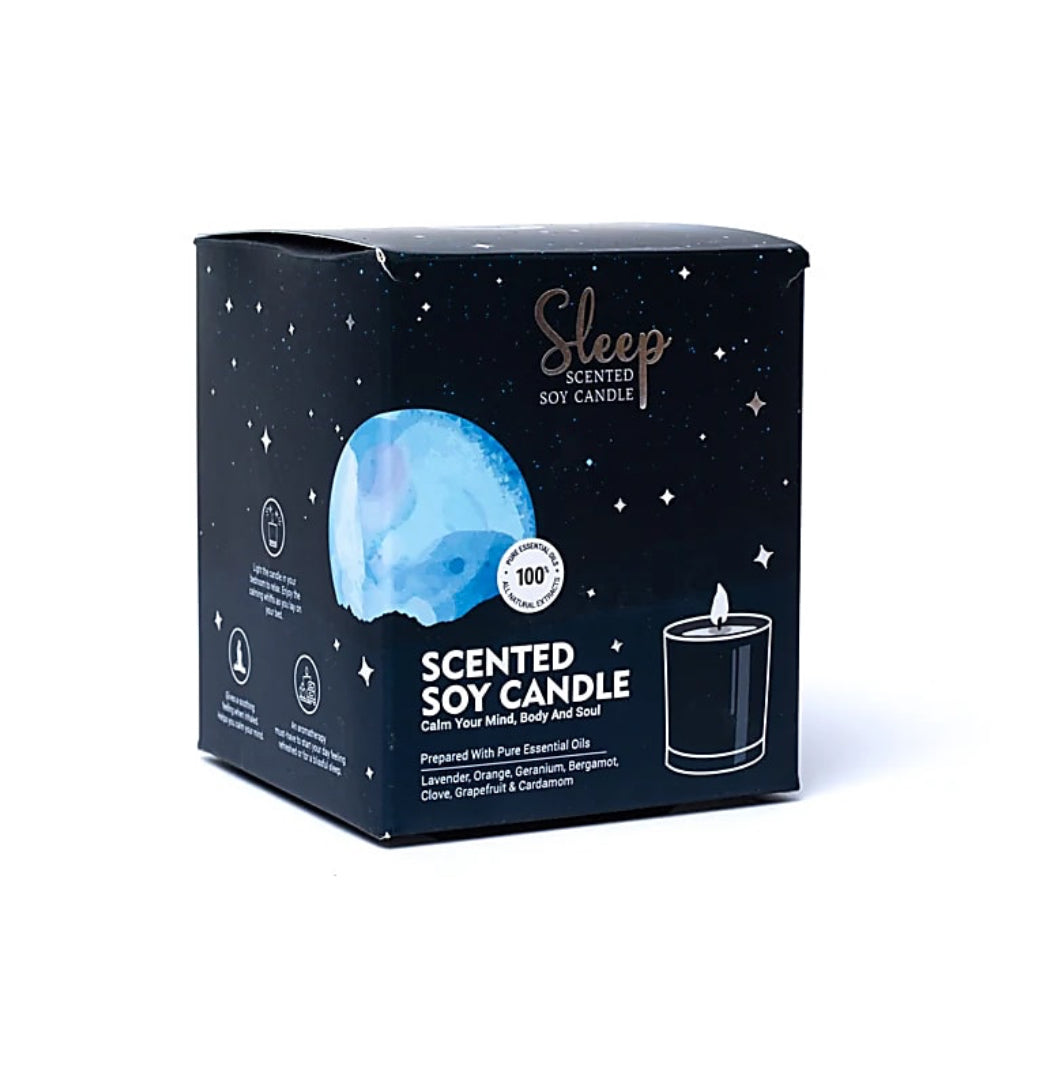 Candela in vetro - Sleep
