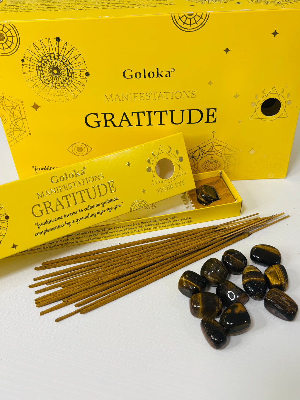 Incenso di Manifestazione con Occhio di Tigre - Gratitude