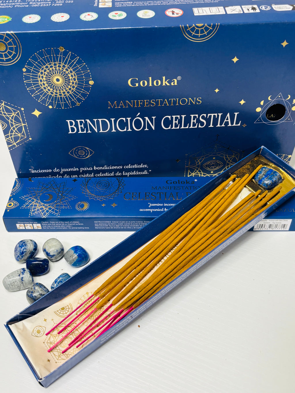 Incenso Manifestazione con Lapislazzuli - Celestial Blessing