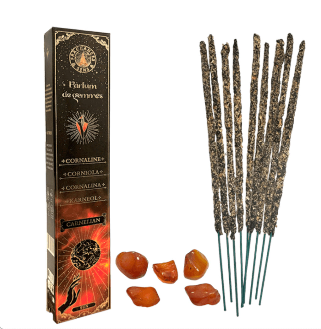 Incenso Fragranza e Gemme - Corniola