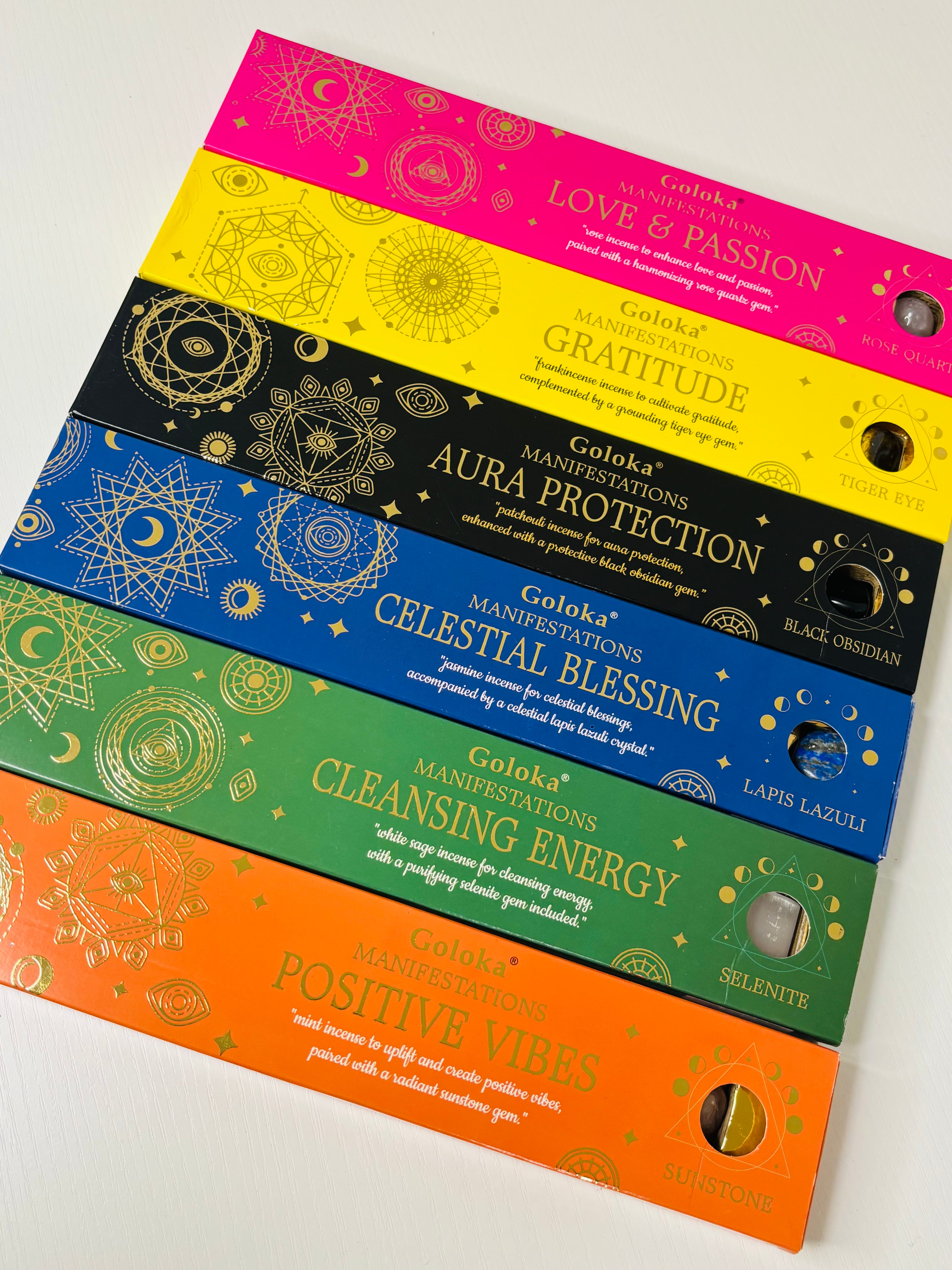 Incenso di Manifestazione con Occhio di Tigre - Gratitude