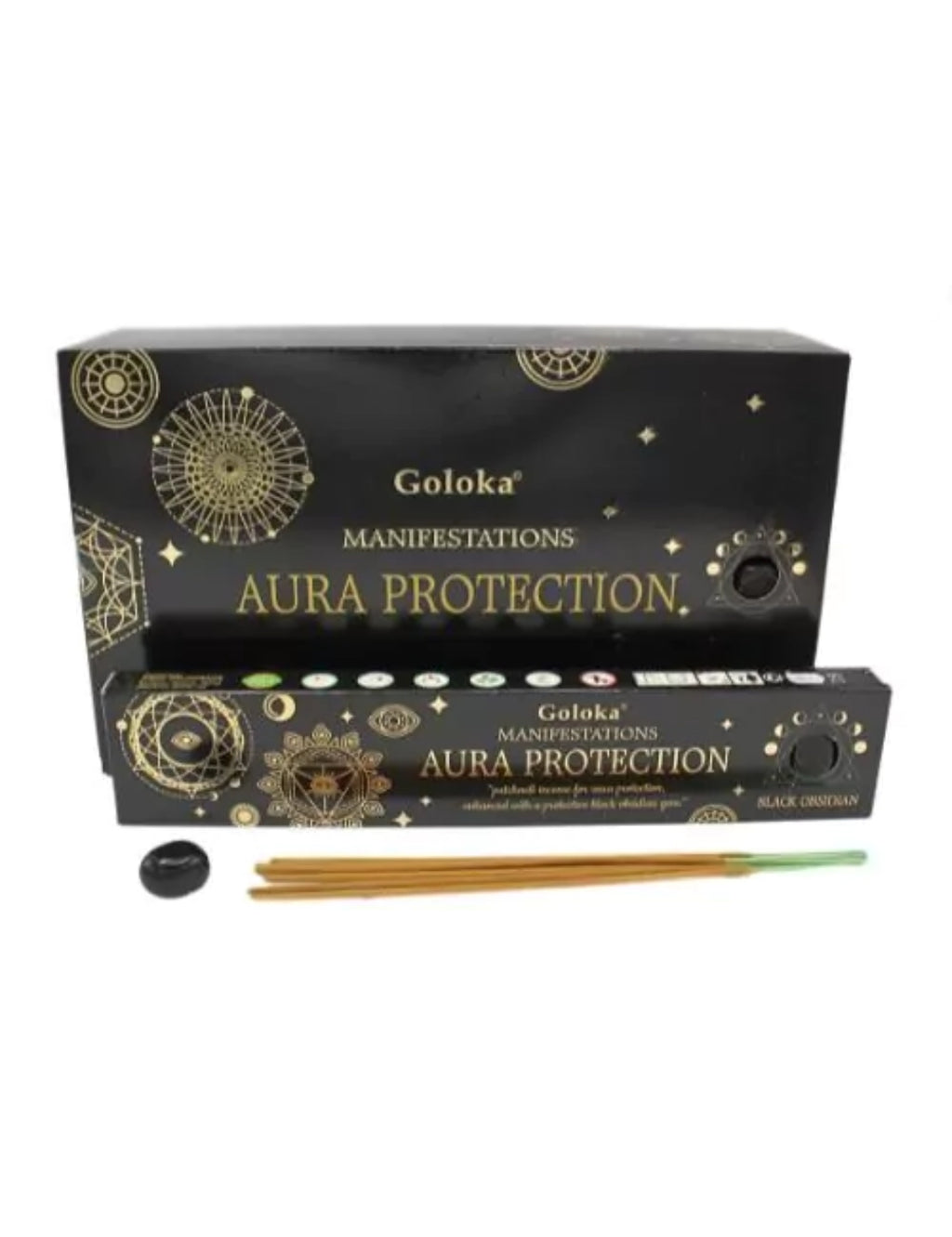 Incenso Manifestazione con Ossidiana - Aura Protection