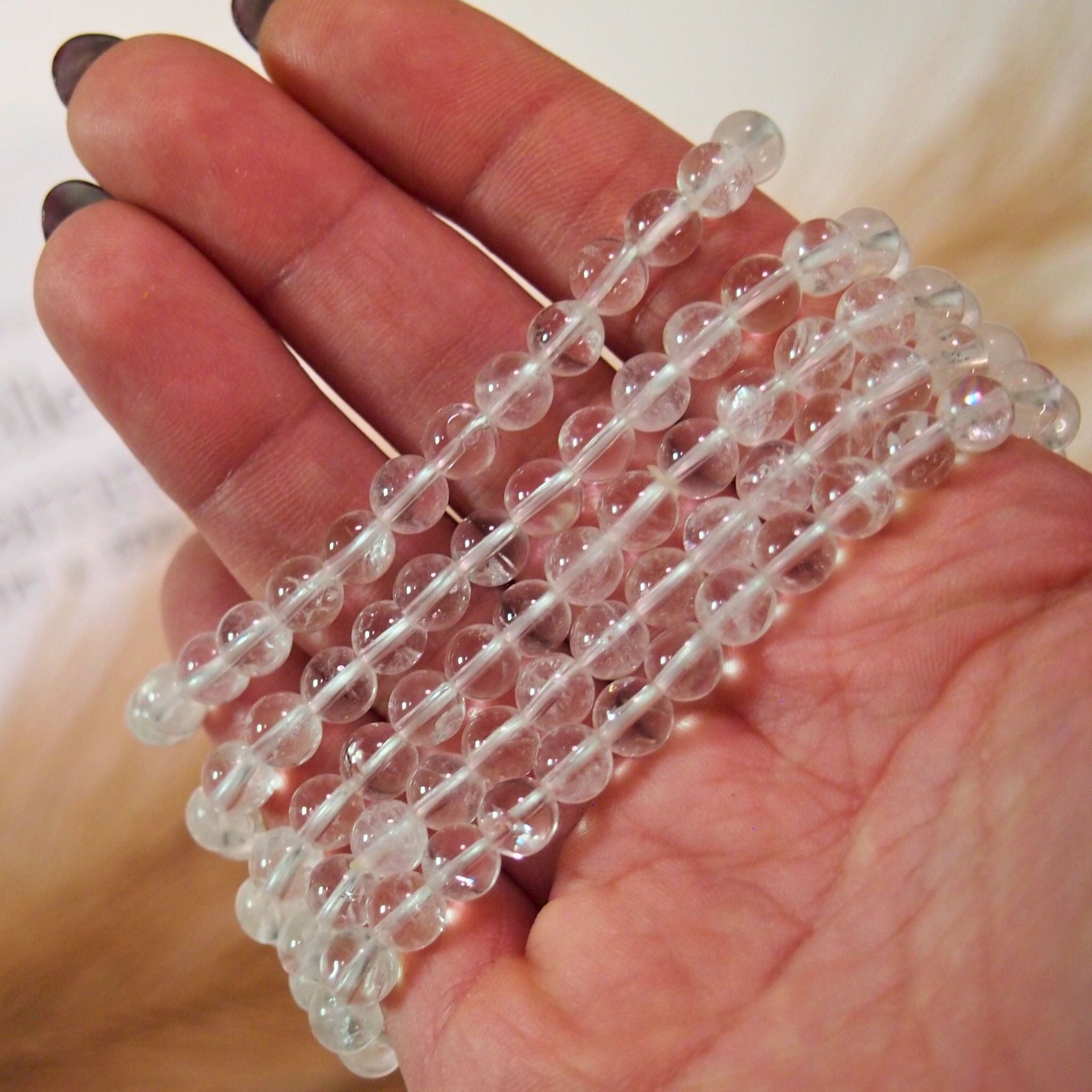 Bracciale in Quarzo Ialino