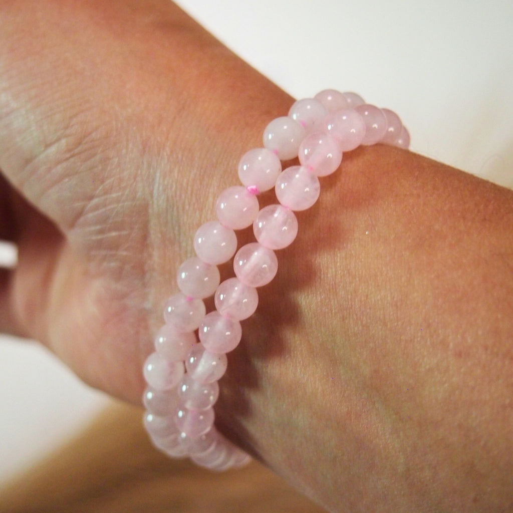Bracciale in Quarzo rosa