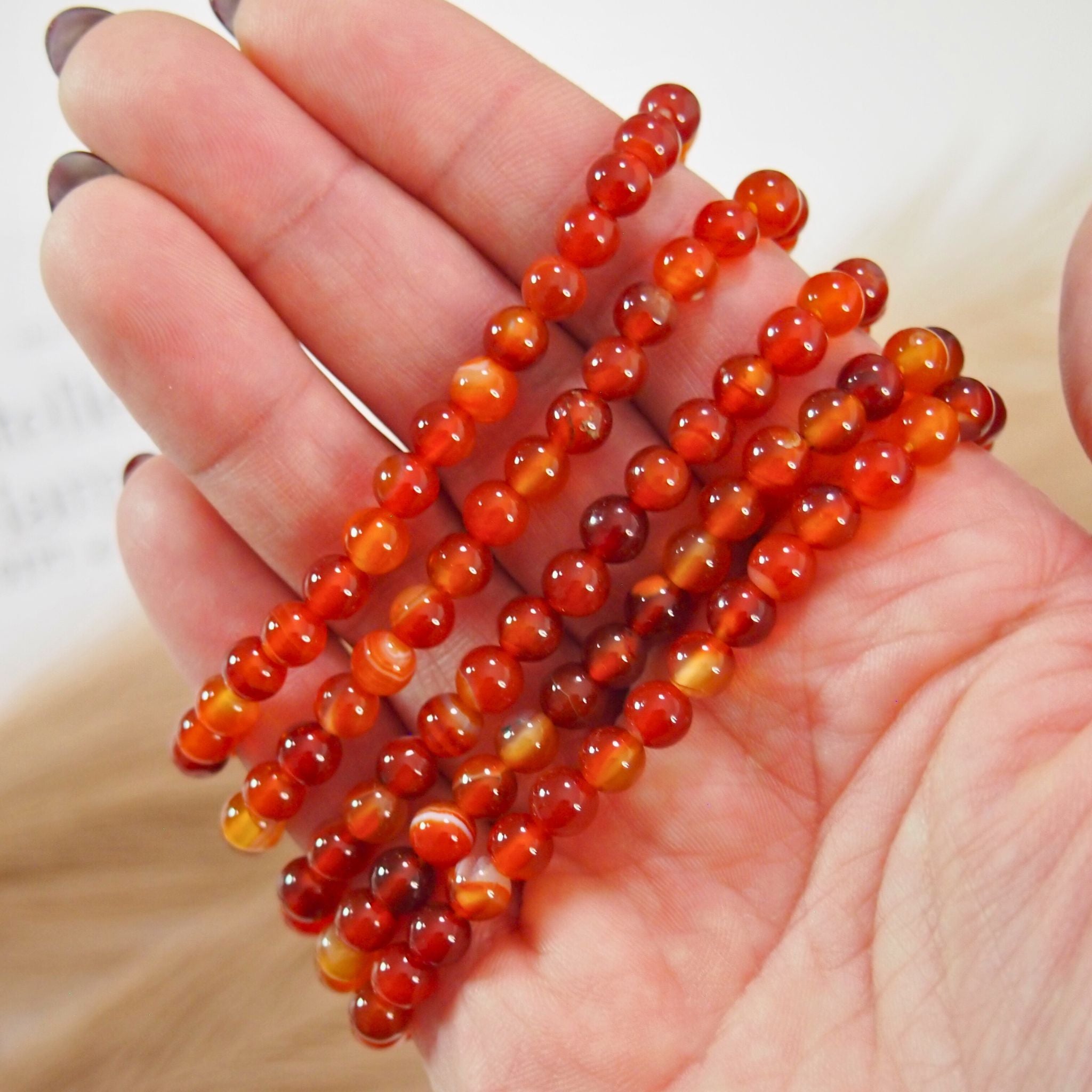 Bracciale in Corniola