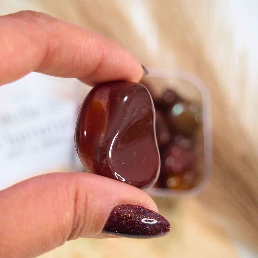 Corniola - Pietra burattata