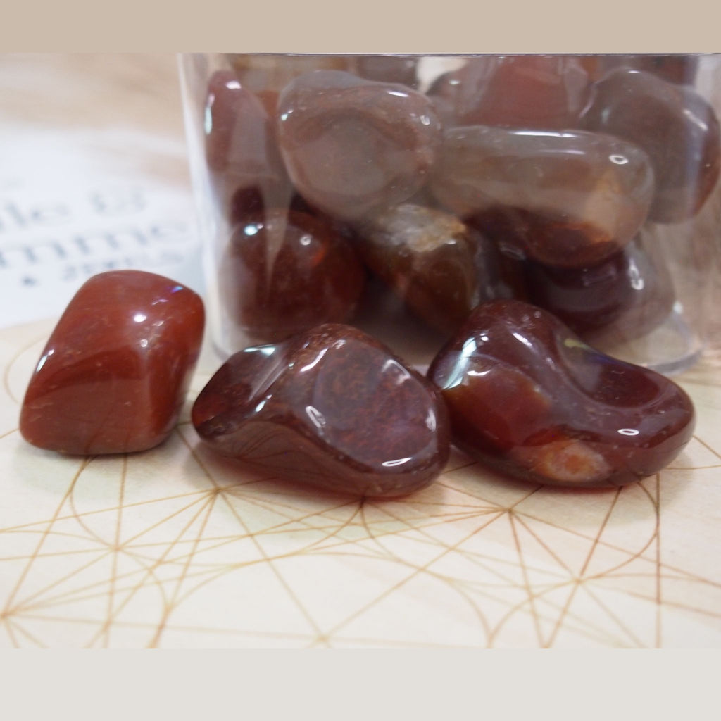 Corniola - Pietra burattata