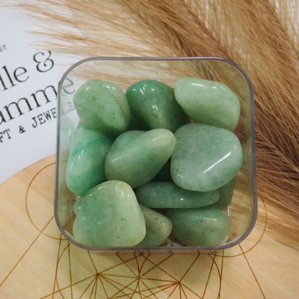 Avventurina verde - Pietra burattata