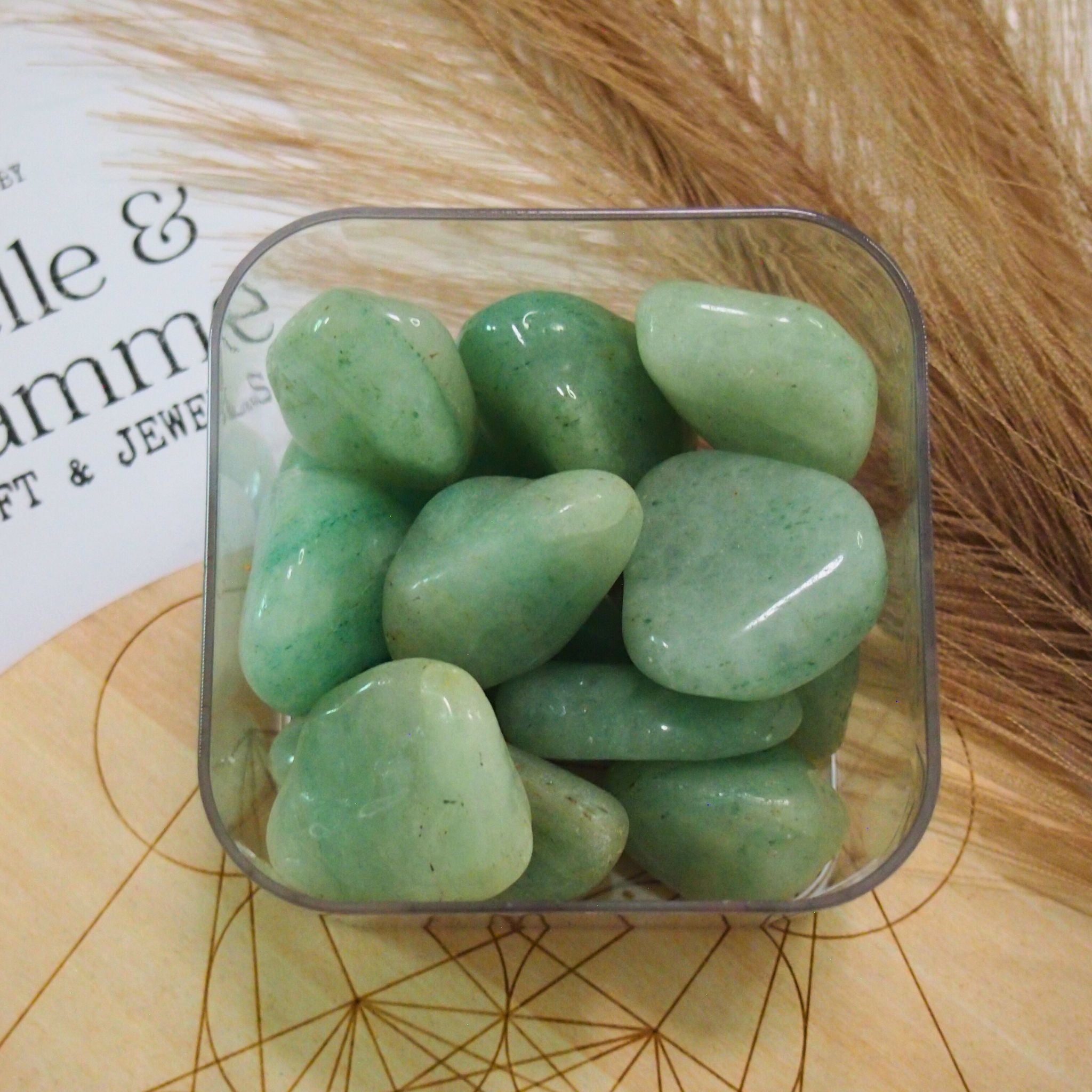 Avventurina verde - Pietra burattata