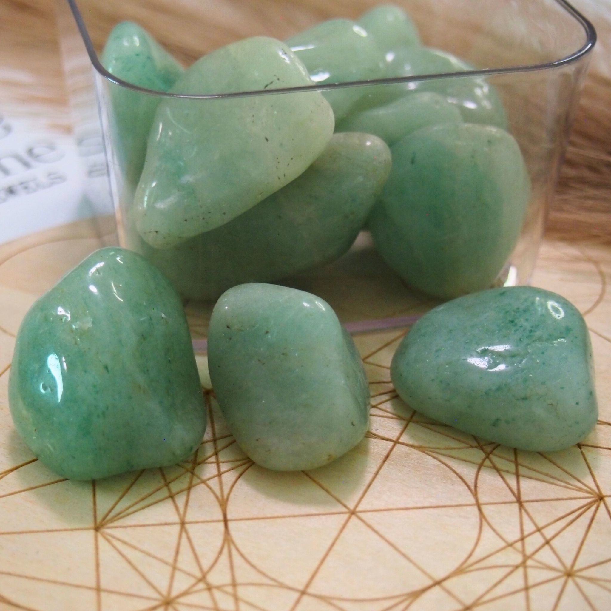 Avventurina verde - Pietra burattata