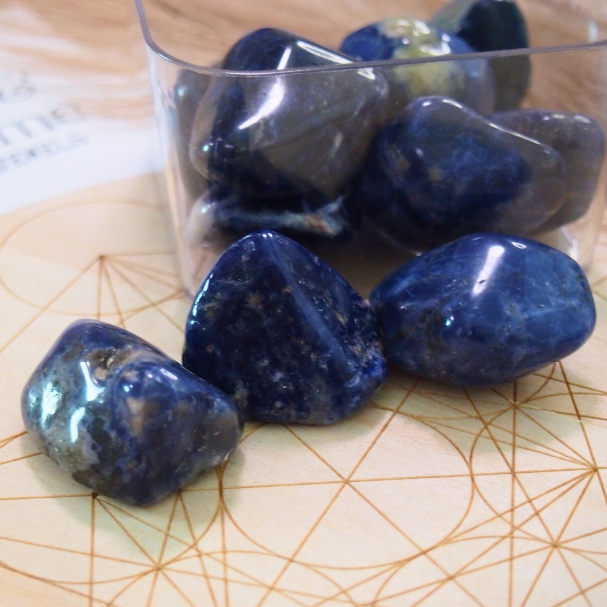 Sodalite - Pietra burattata