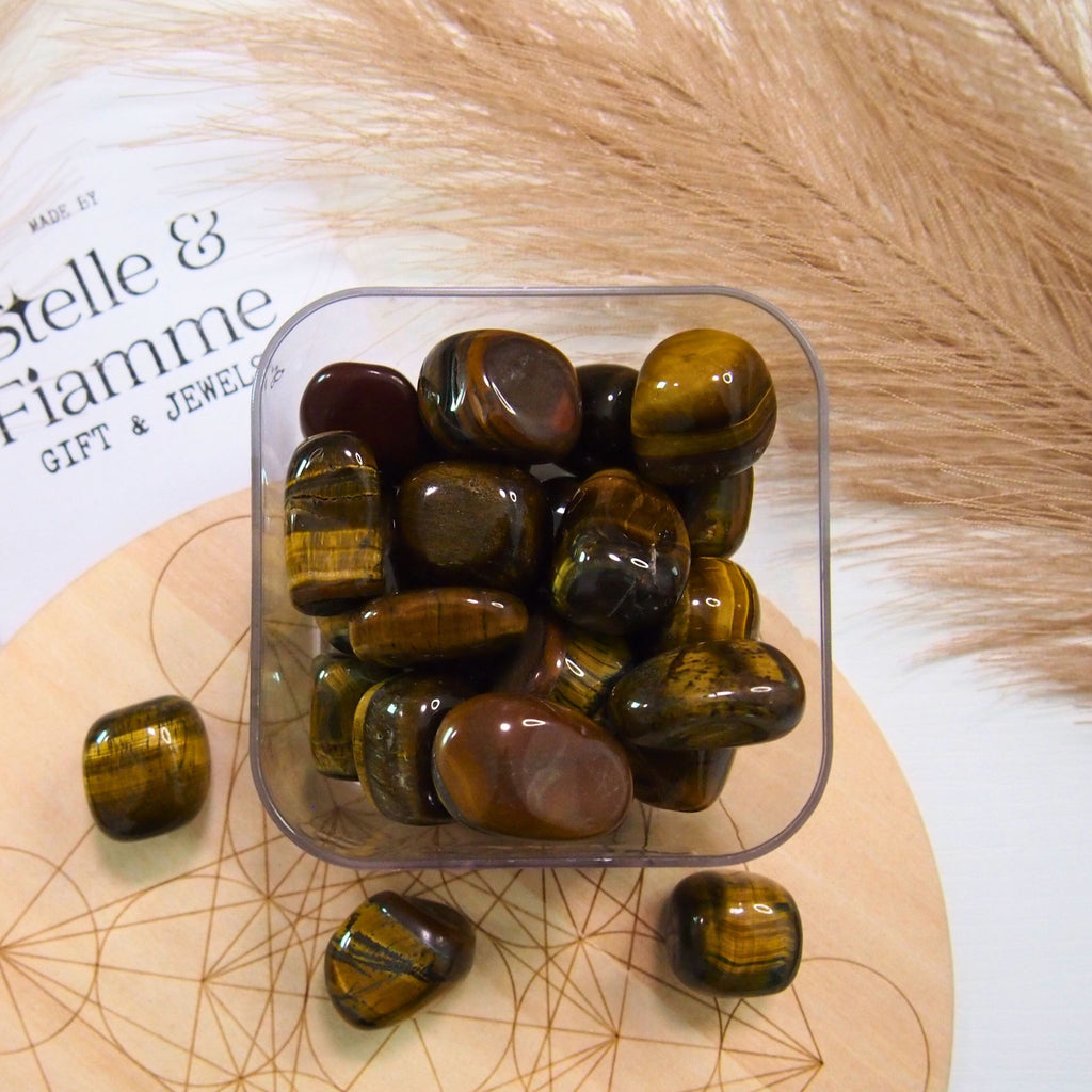 Occhio di Tigre - Pietra burattata