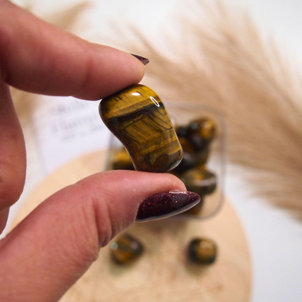 Occhio di Tigre - Pietra burattata