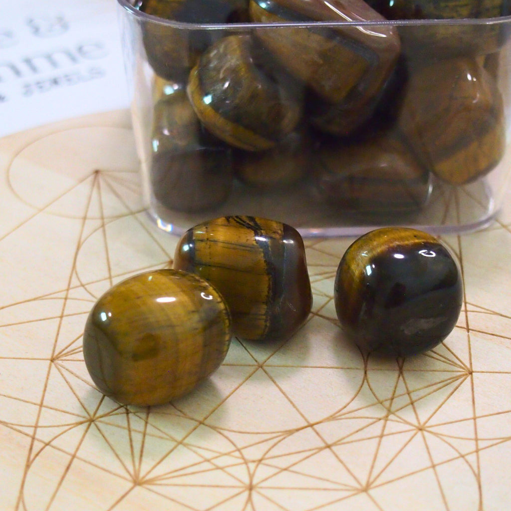 Occhio di Tigre - Pietra burattata