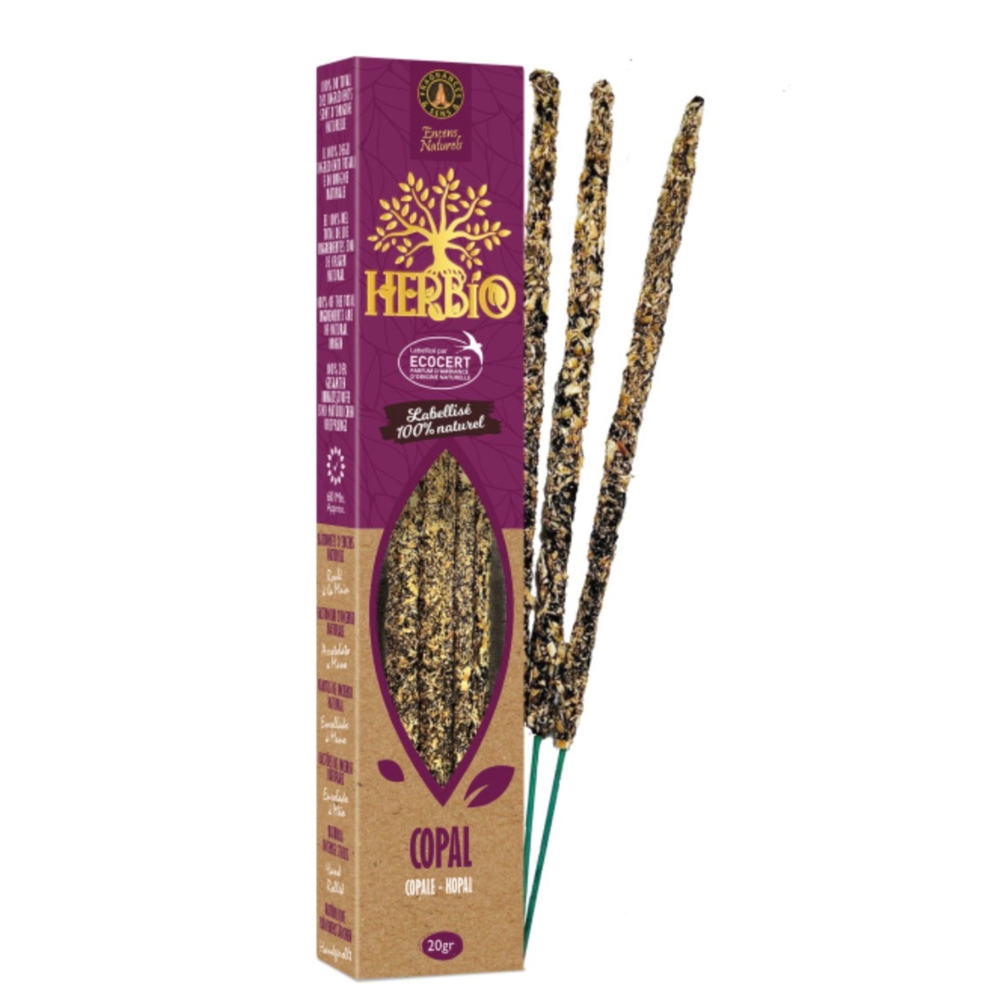 Incenso Smudge stick Herbio - Copale