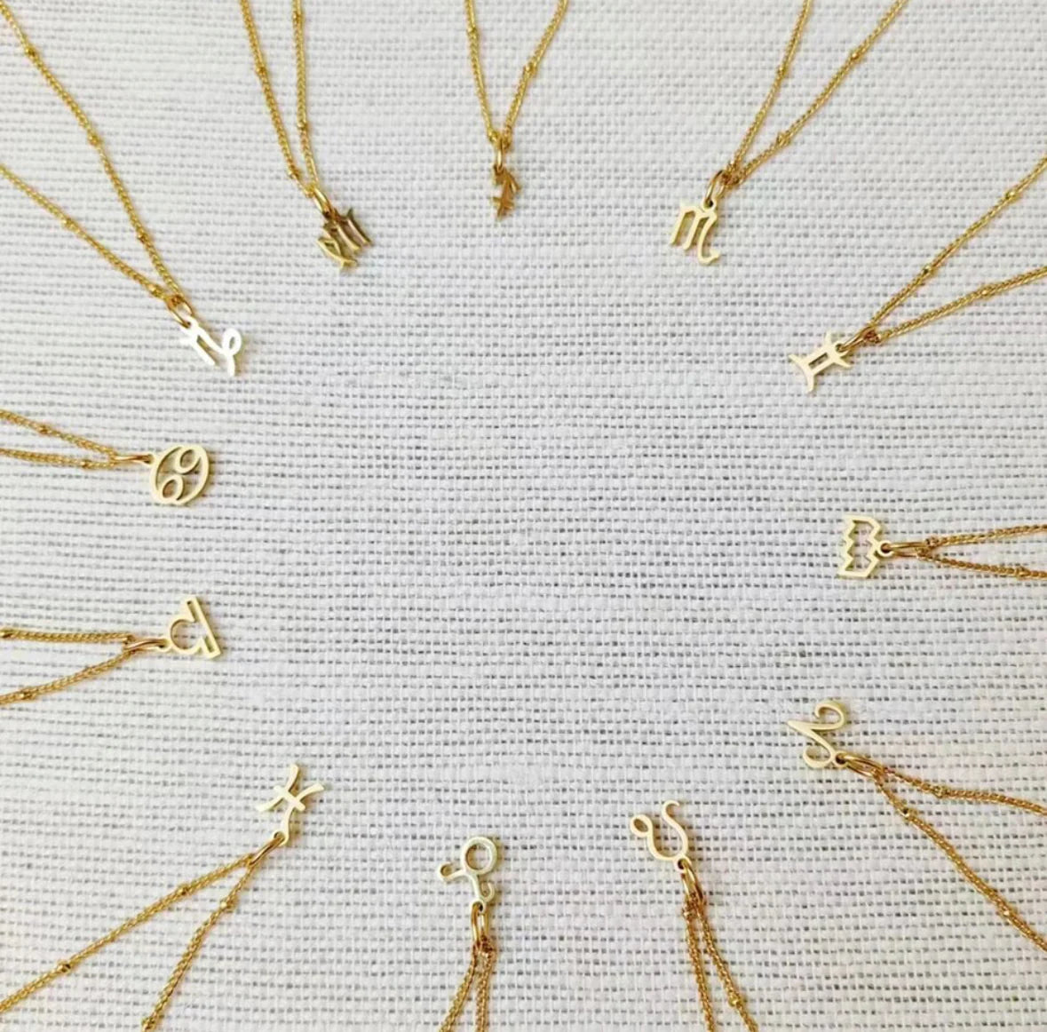Collana segno zodiacale