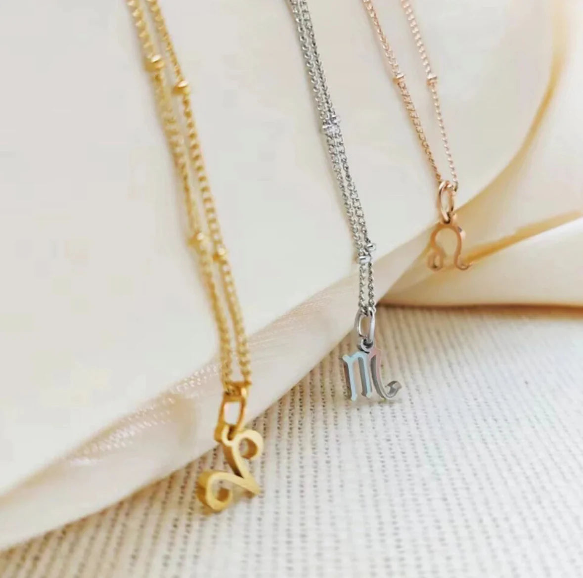 Collana segno zodiacale