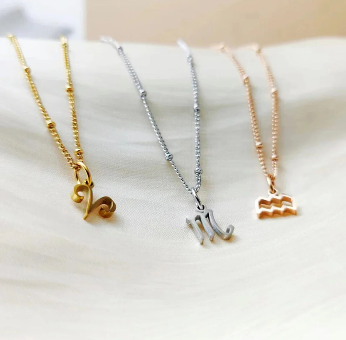 Collana segno zodiacale
