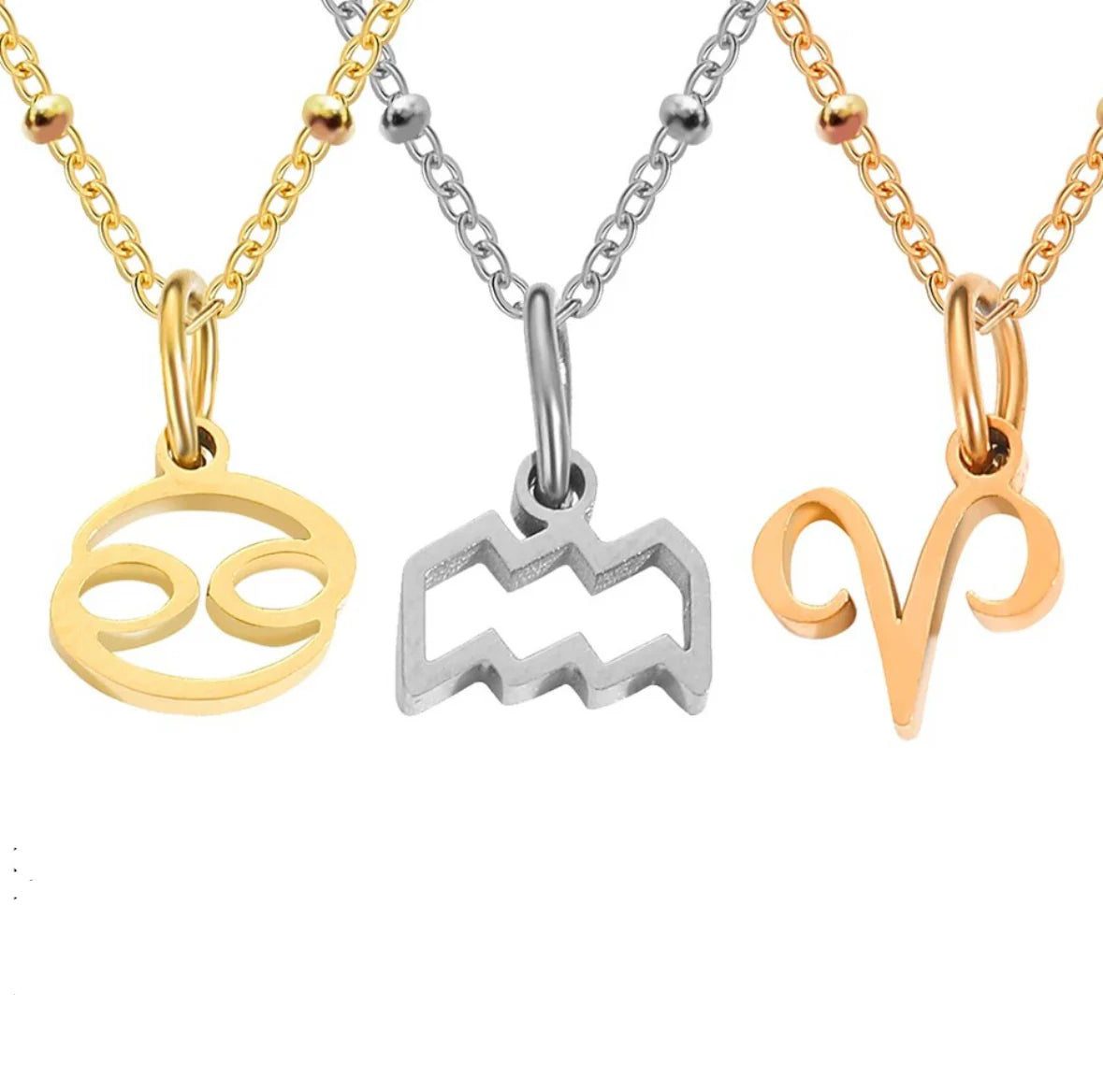 Collana segno zodiacale